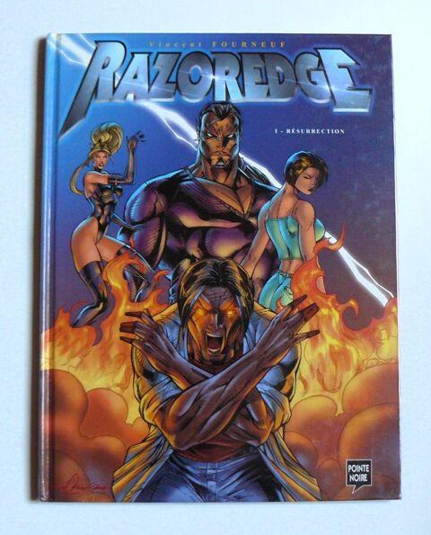 EO dédicacée Razoredge : Résurrection - avec Ex-libris signé Argenteuil (95)