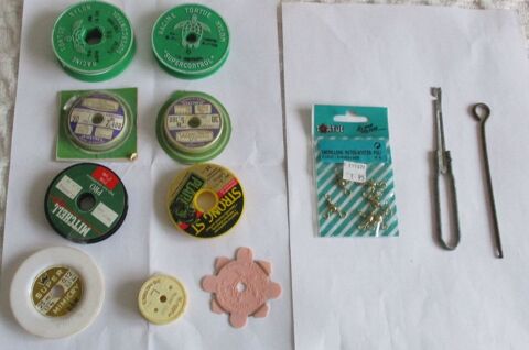 LOT FIL DE PECHE + EMERILLON + DEGORGEOIR 5 Saint-Andr�-les-Vergers (10)