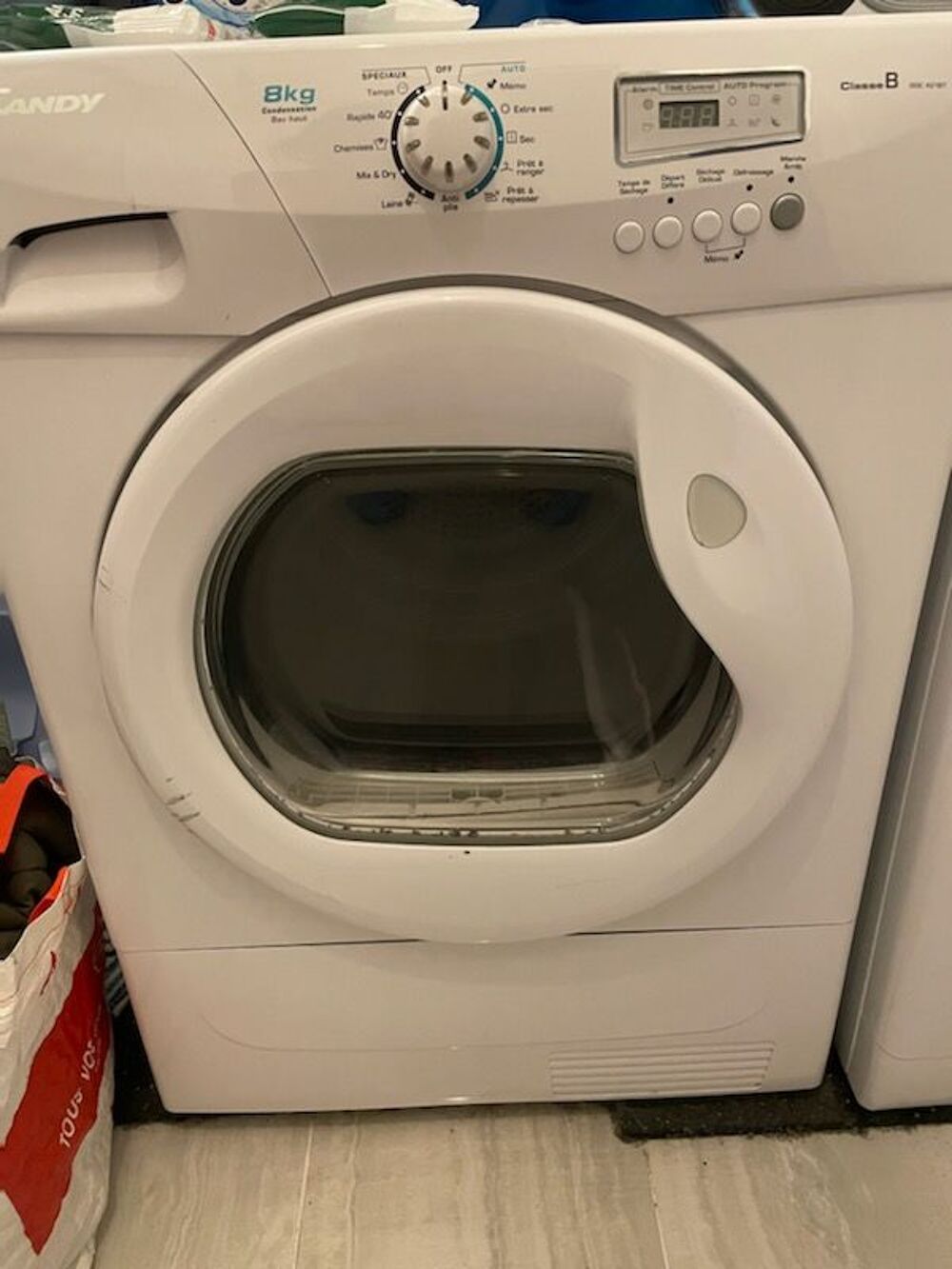 S&egrave;che linge Candy Electromnager