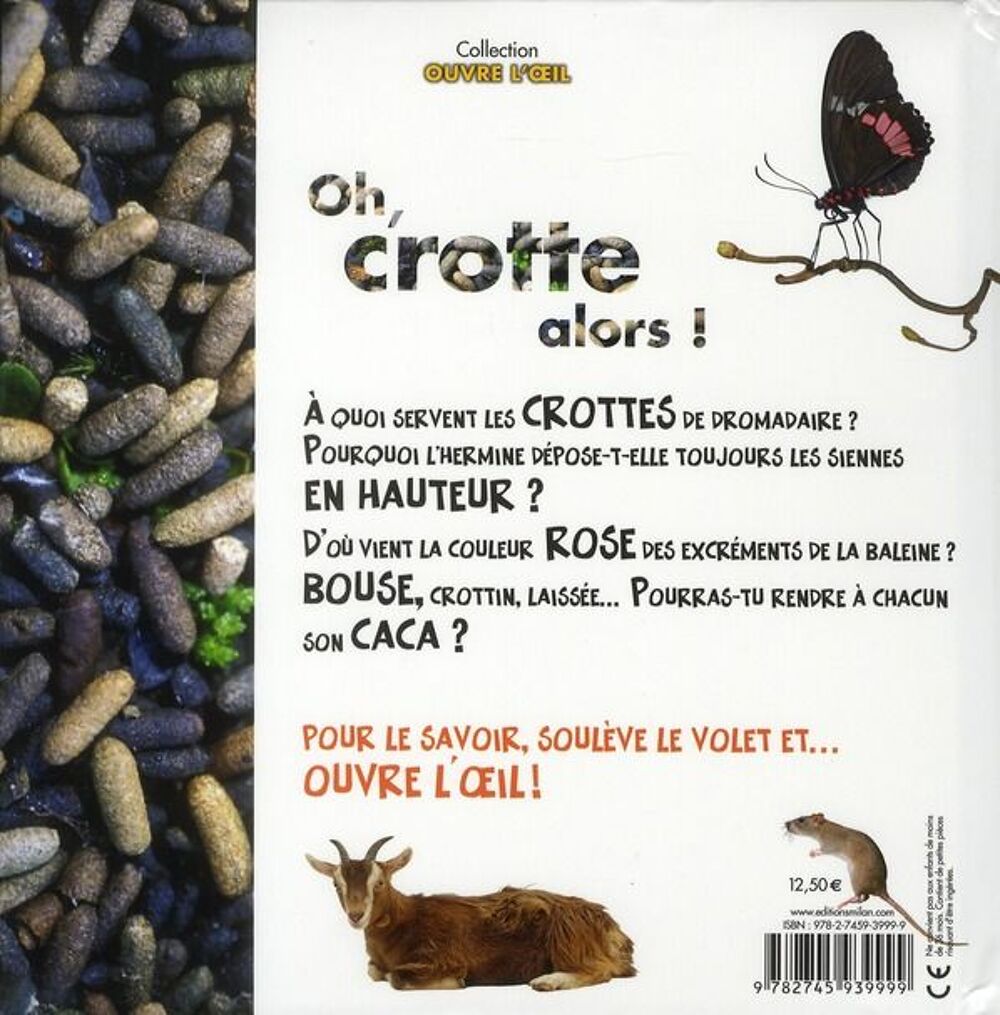 Oh, crotte alors ! Livres et BD