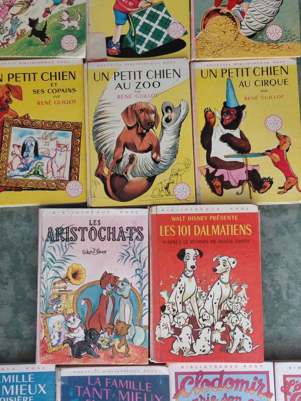 Minis- albums : bibliotheque verte et rose, en exelkent etat Livres et BD