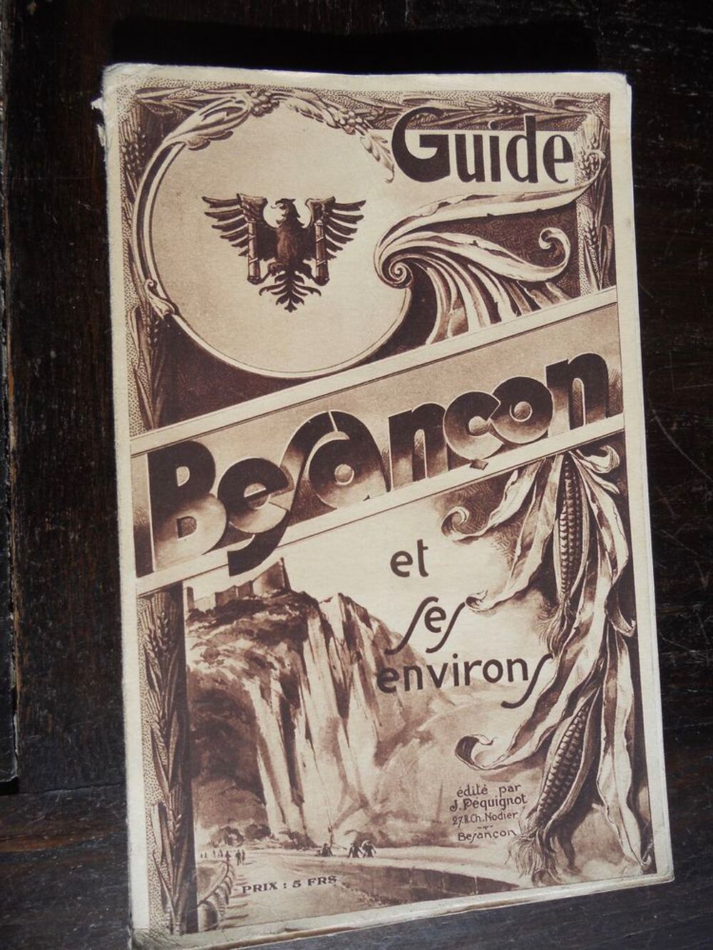 GUIDE BESAN&Ccedil;ON et ses ENVIRONS 1935-36 Livres et BD