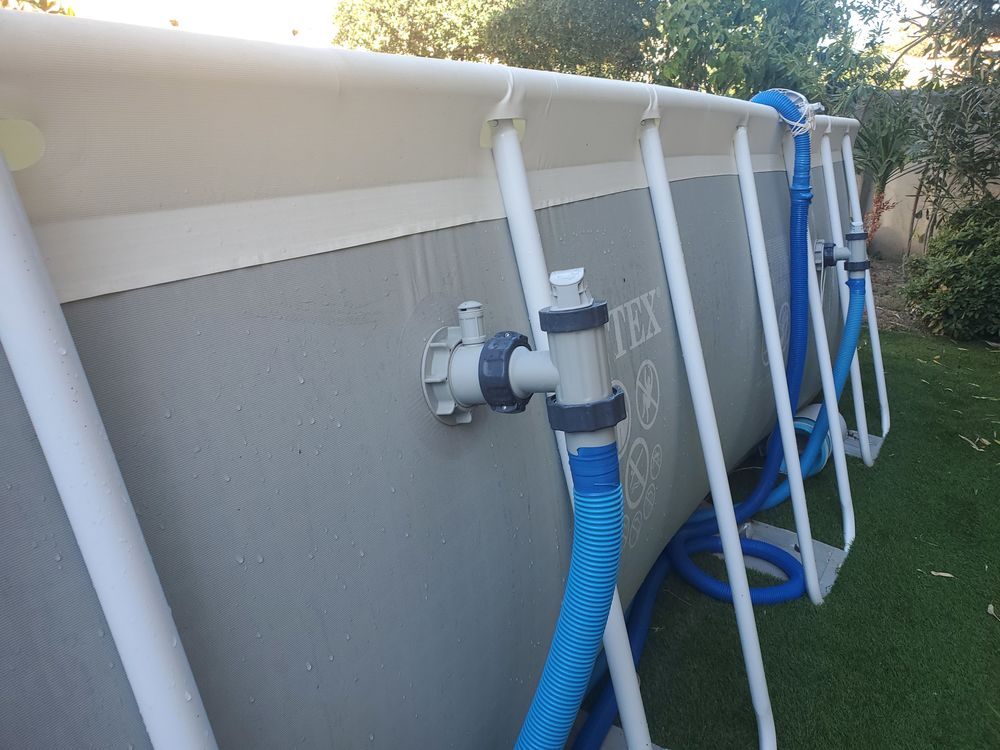 Piscine Intex Jardin