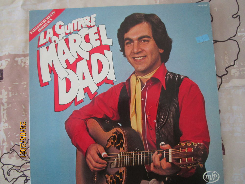 DISQUE VINYLE DE MARCEL DADI en 33 tours CD et vinyles
