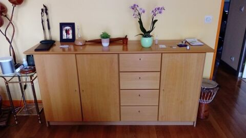 Buffet 3 portes, 4 tiroirs 55 Achres (78)