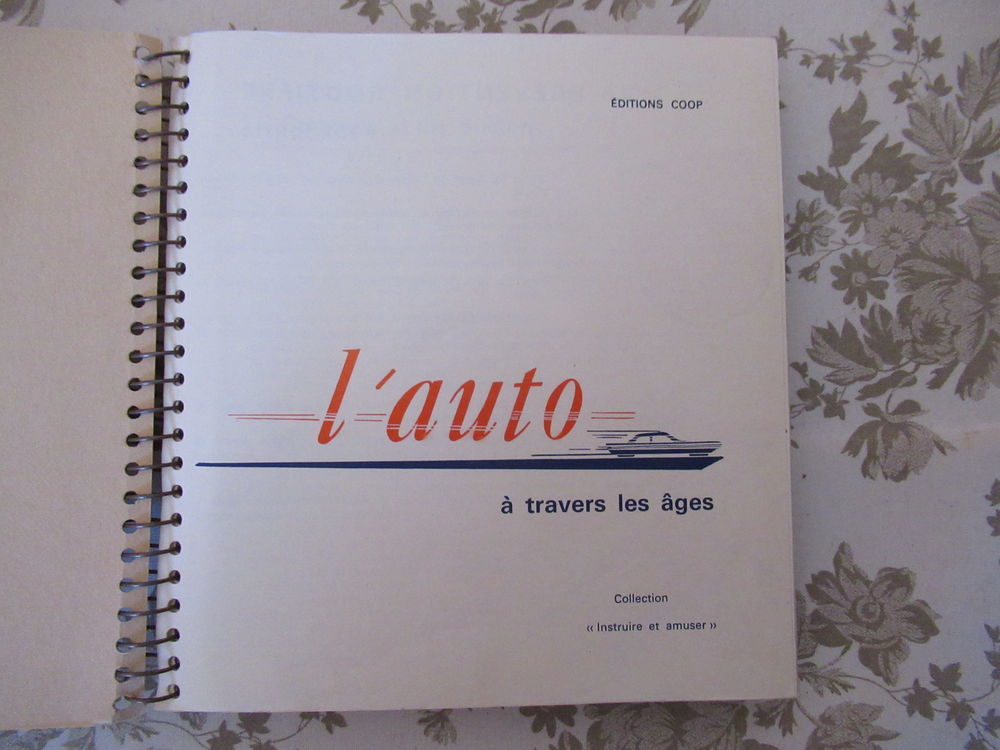 Collection COOP COMPLETE L'AUTO A TRAVERS LES AGES. RARE Livres et BD
