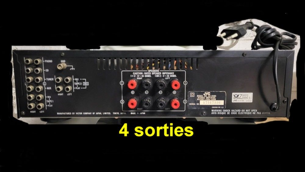 Ampli 100 watts efficace Audio et hifi