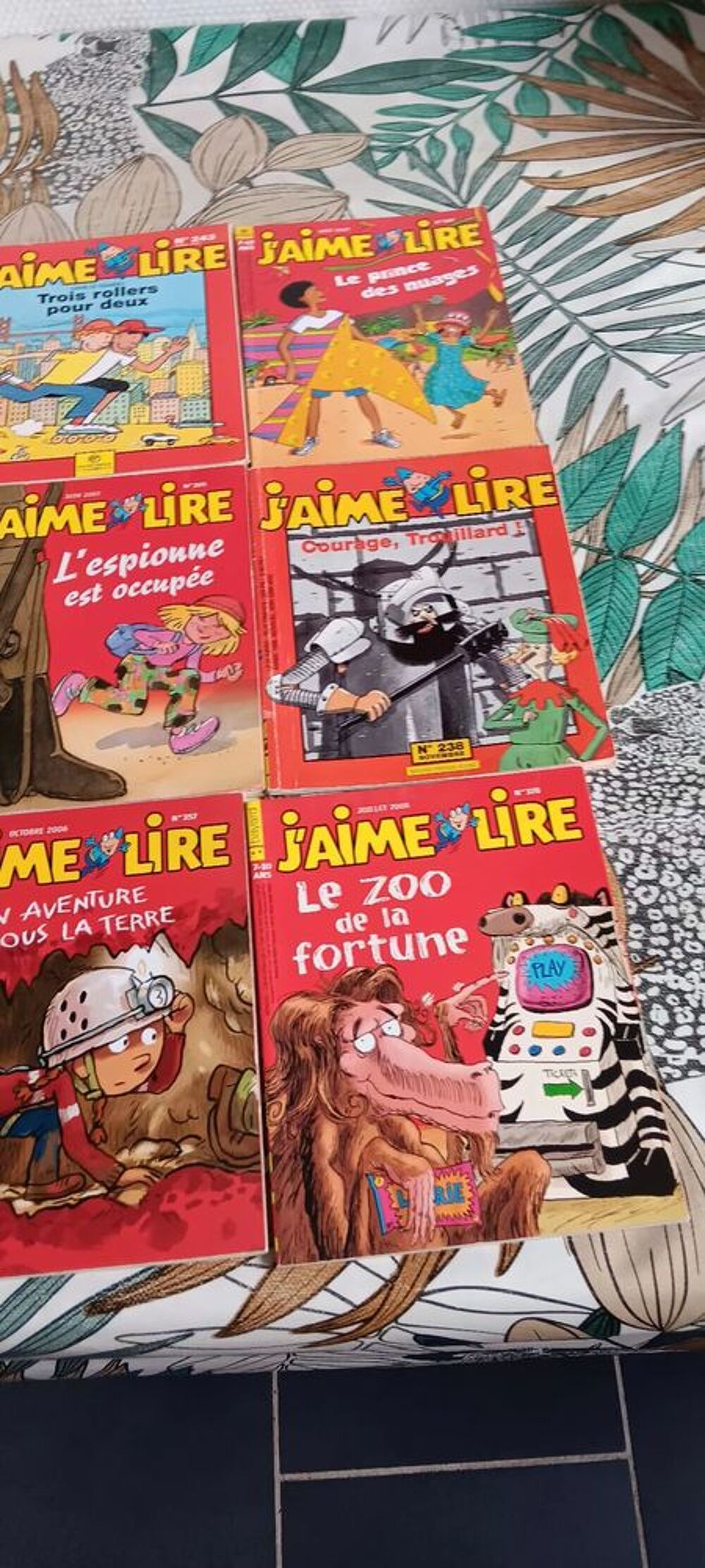 Lot de 9 Livres J'aime Lire Ancien 7/10 Ans Livres et BD