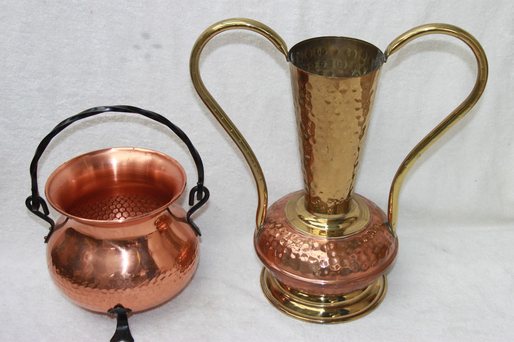 Objets en cuivre et laiton Décoration