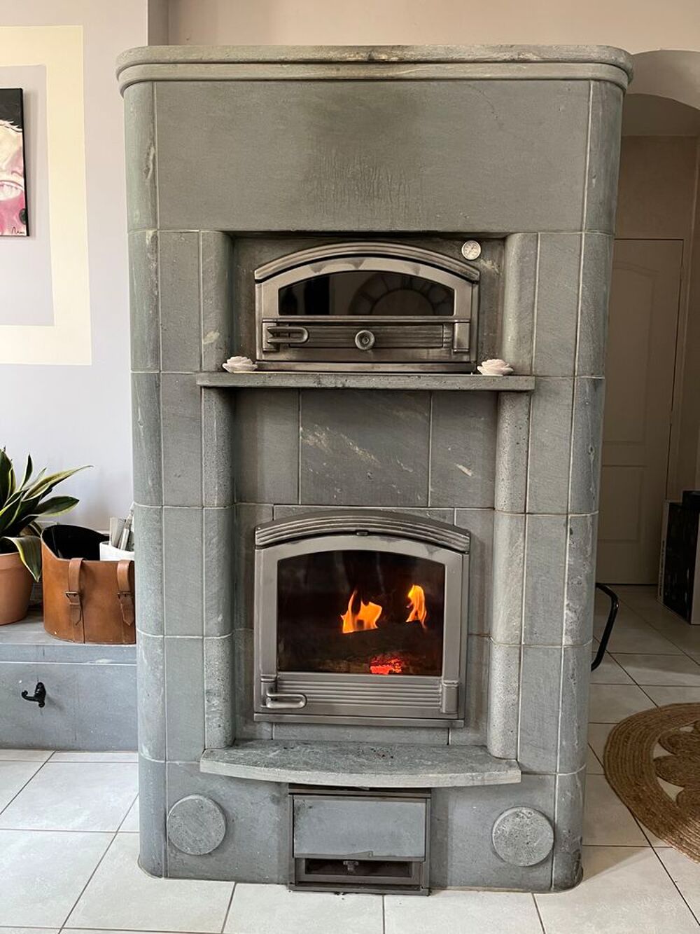 Po&ecirc;le de masse TULIKIVI TLU 4000 TBE Bricolage