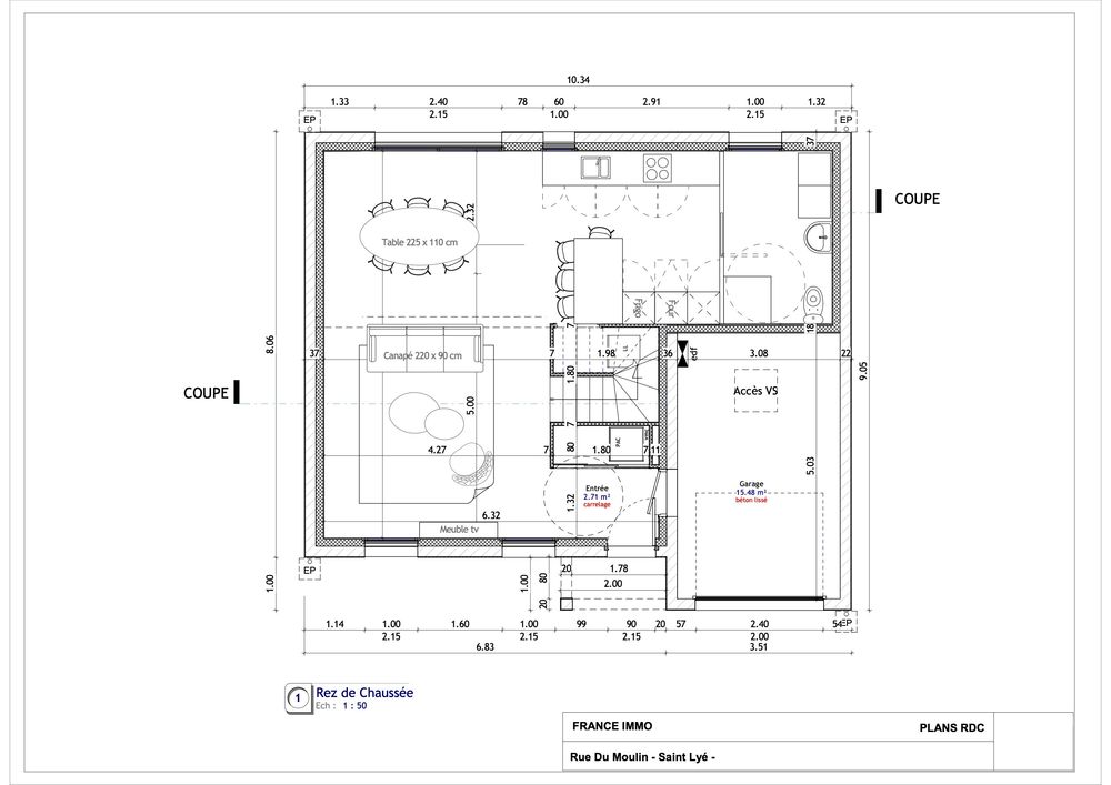 Vente Maison MAISON NEUVE ST LYE Saint-lyé