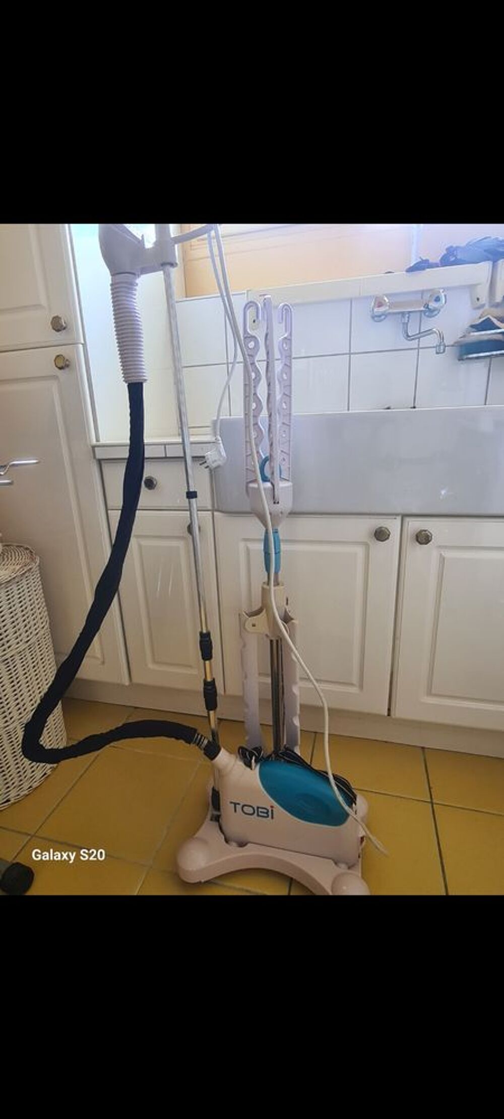 D&eacute;froisseur vapeur TOBY assainissant &eacute;cologique anti-acarien Electroménager