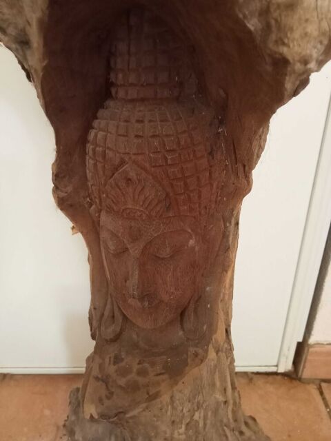 sculpture en bois exotique Boudha Carcassonne (11)