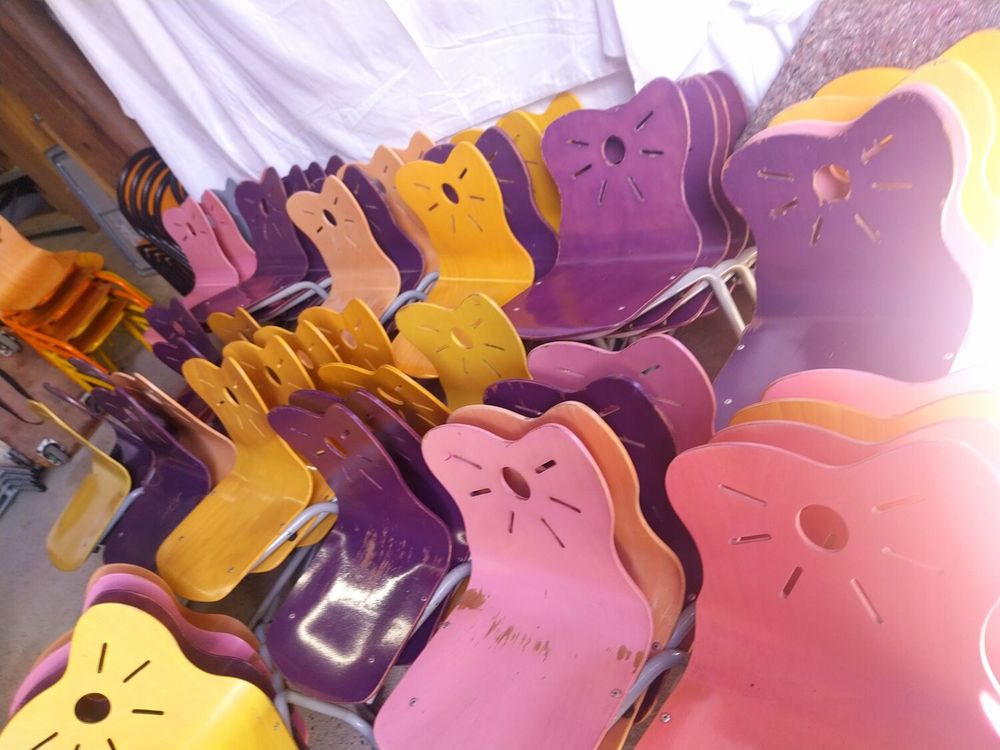 Table maternelle avec chaises maternelle au choix Mobilier enfants