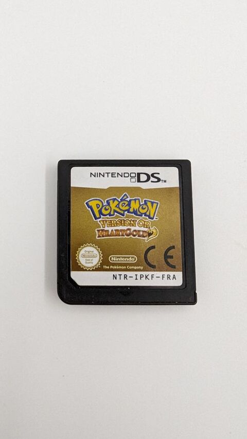 Jeu Nintendo DS Pokémon Version Or HeartGold en loose 84 Vulbens (74)