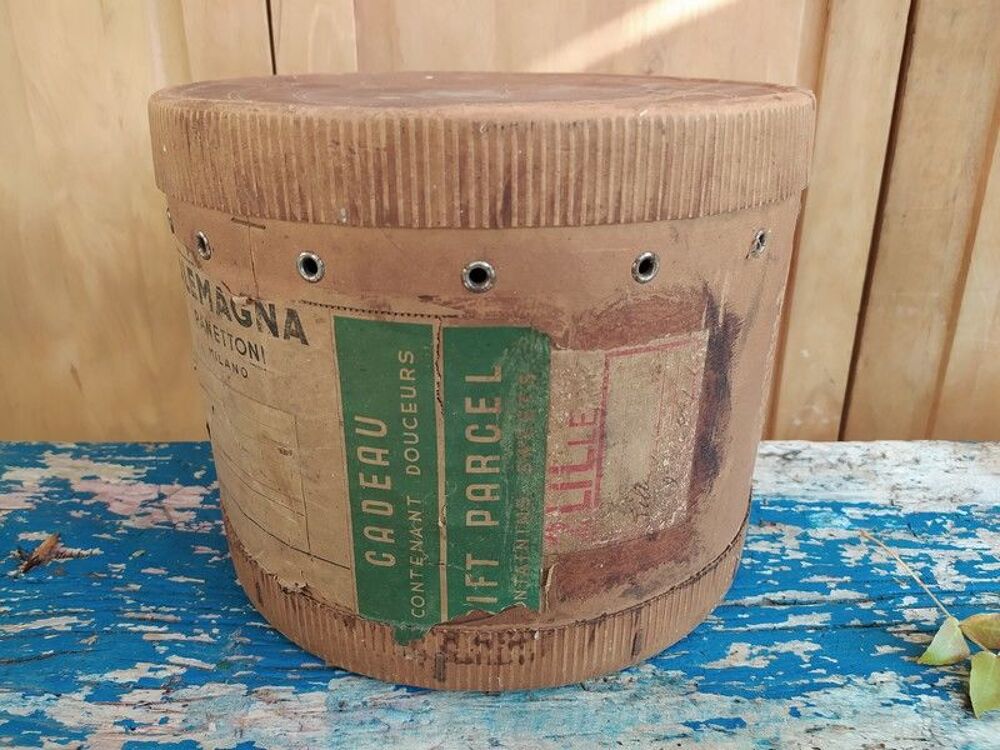 Boite de Panettone Carton Gioacchino Alemagna Milan ca1930 