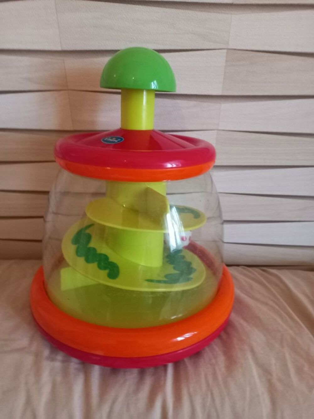 Toupie multicolore marque Tmimi 0 &agrave; 3 ans Jeux / jouets
