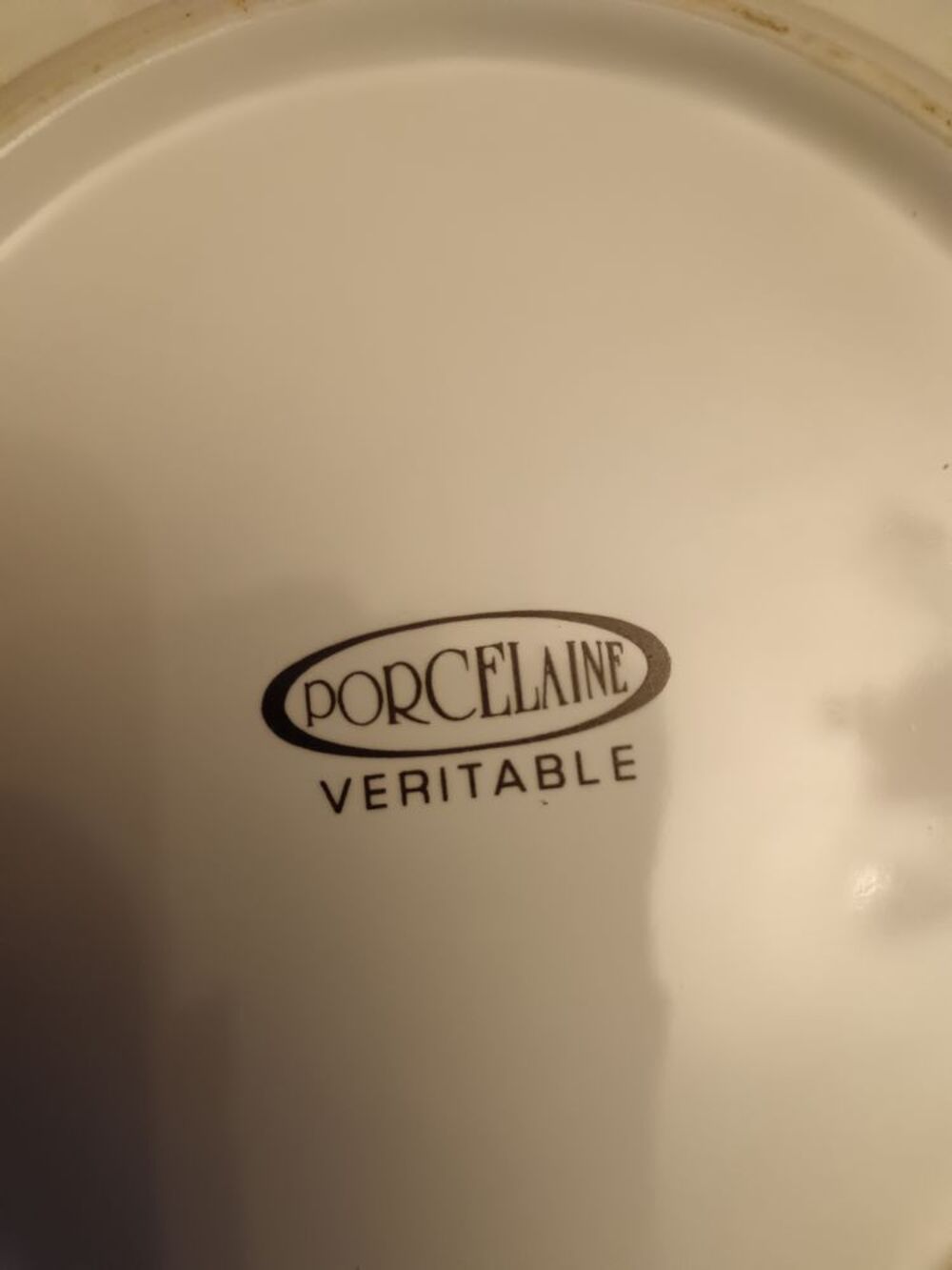 14 assiettes porcelaine bordure L&eacute;opard Cuisine