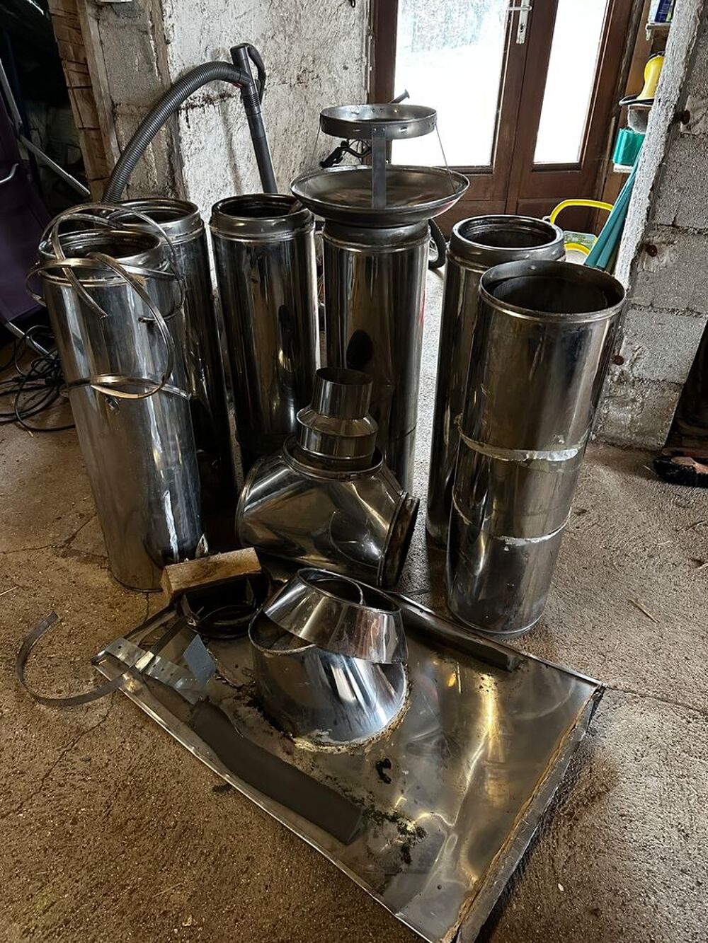 Conduit de chemin&eacute;e Bricolage