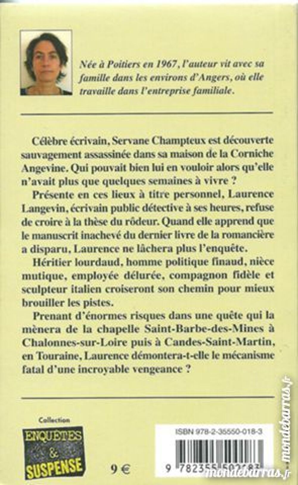Vengeance sur la corniche angevine (96) Livres et BD