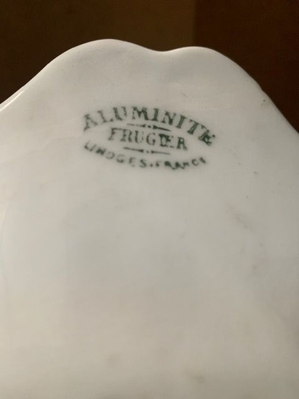 Plat en porcelaine Cuisine