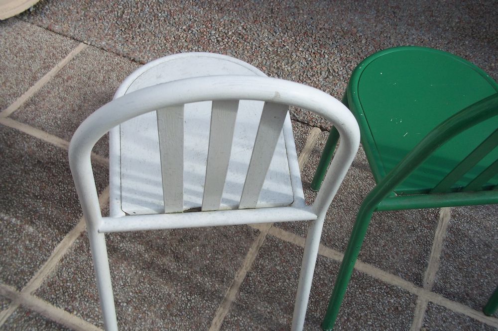 Deux chaises vintage Robert MALLET STEVENS
Occasion Jardin