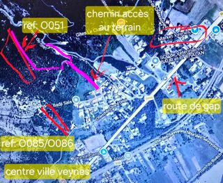  Terrain � vendre 960 m� Veynes