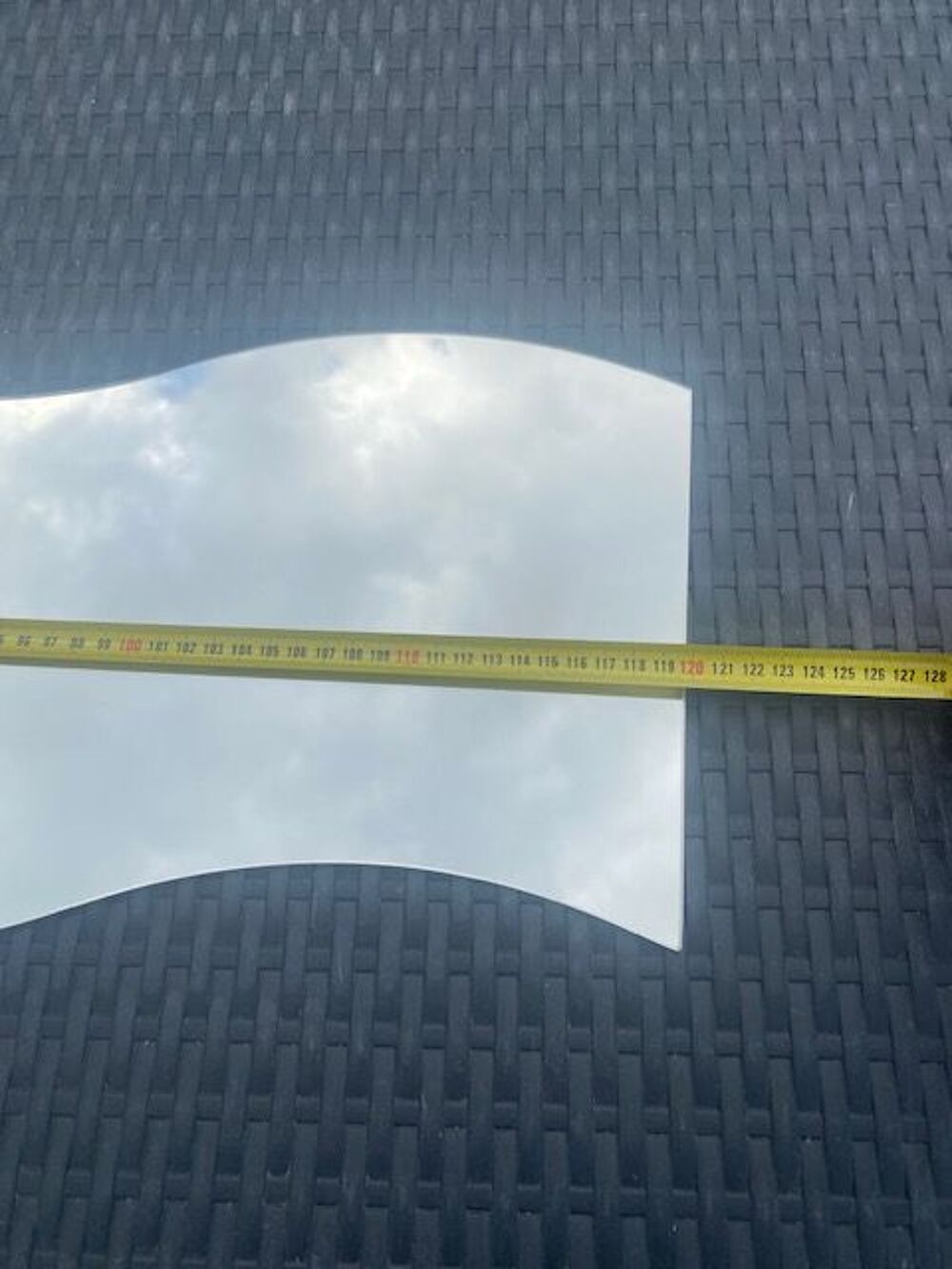 Un miroir style "vague" Décoration