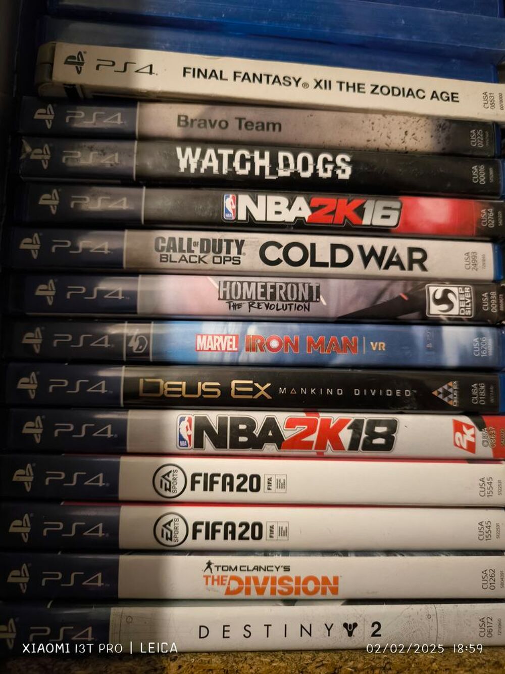Jeu ps4 Consoles et jeux vidos