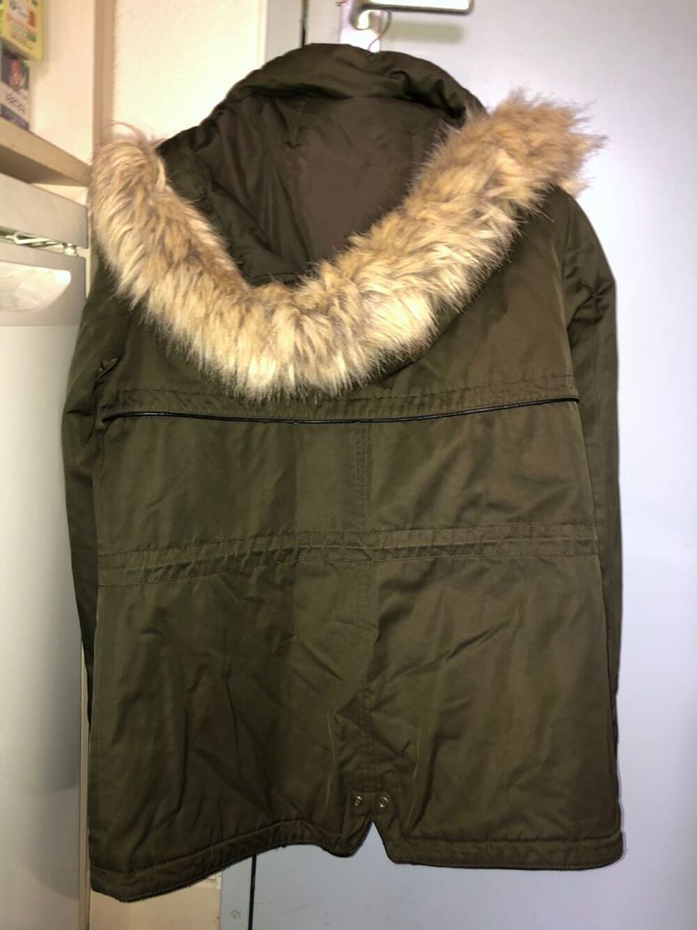 Manteau &agrave; capuchon ZARA Vêtements