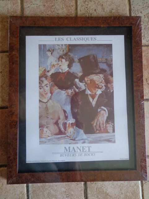 Tableau NEUF EDOUARD MANET 8 ragny (95)