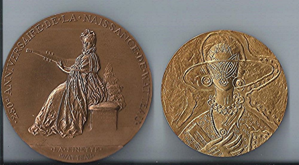 m&eacute;dailles bronze 
