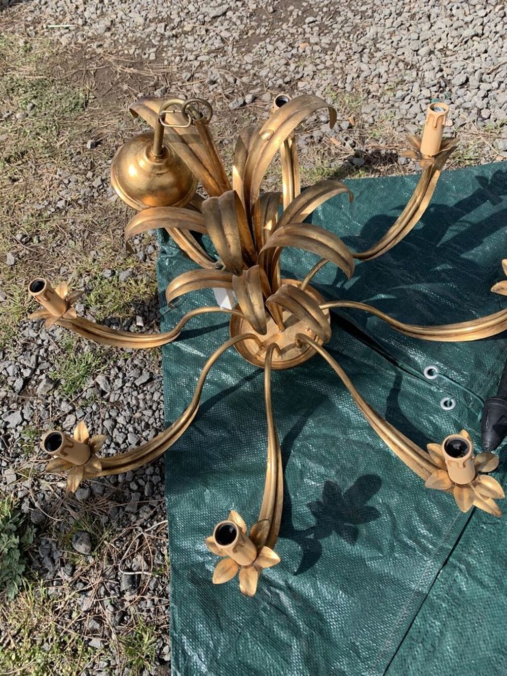 LUSTRE DORE Décoration