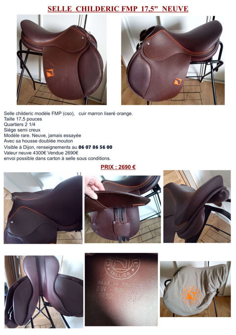 selle childéric neuve 2690 Fleurey-sur-Ouche (21)