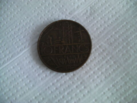 pice de 10 francs type Mathieu 1976 8 Saint-Etienne (42)