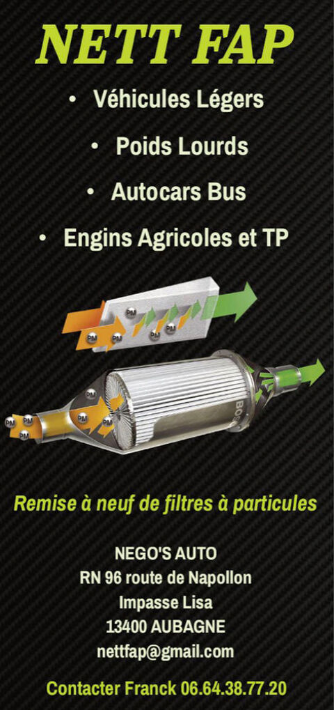 Utilitaire Pieces d&eacute;tach&eacute;es et accessoires Engins BTP  occasion Aubagne 13400