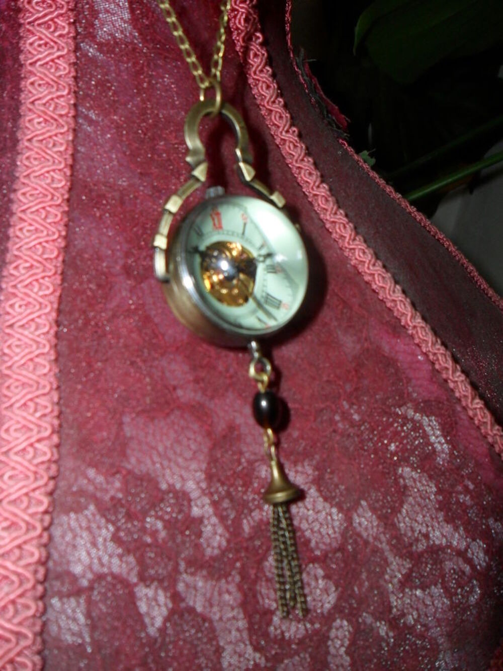 montre &agrave; gousset m&eacute;canique &agrave; loupes Bijoux et montres