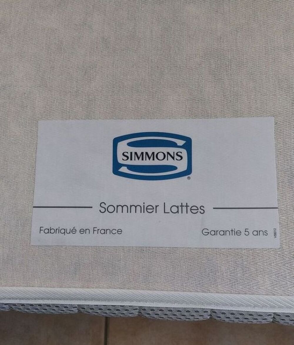 Sommier tapissier Simmons 160x200 Meubles