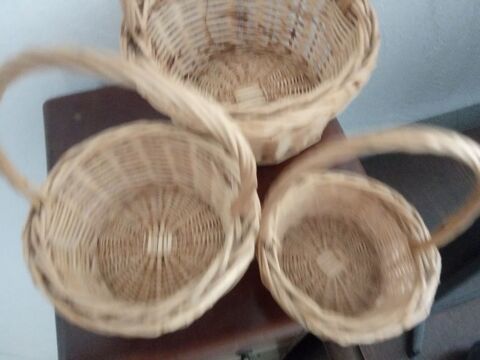 Lot de 3 paniers osier 5 Nanterre (92)