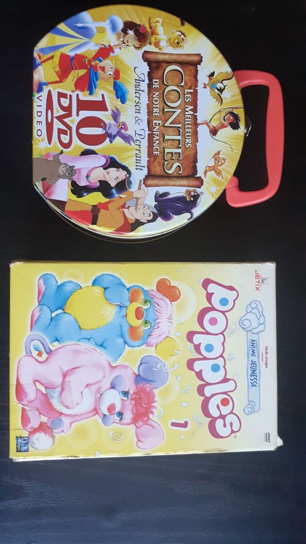 Lots enfants : 2 coffrets DVD et 3 livres cr&eacute;atifs DVD et blu-ray