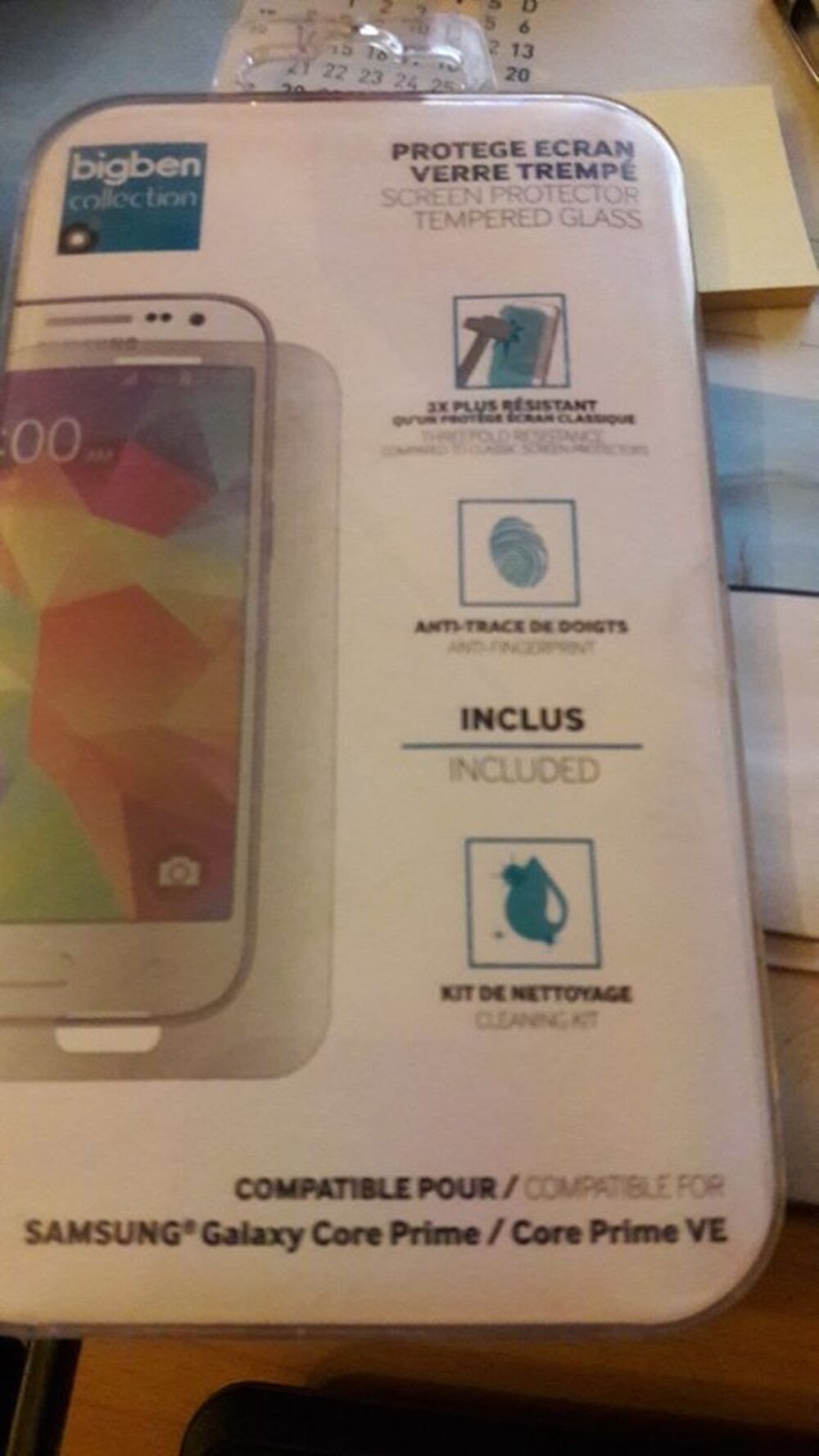 Protection d'&eacute;cran pour Samsung Galaxy Core Prime Téléphones et tablettes