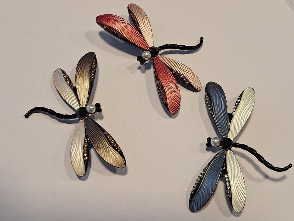 Broches libellules neuves Bijoux et montres