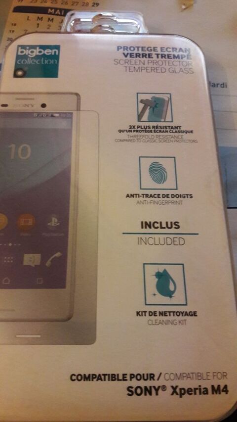 Prot�ge �cran pour SONY Xperia M4 5 Mouguerre (64)