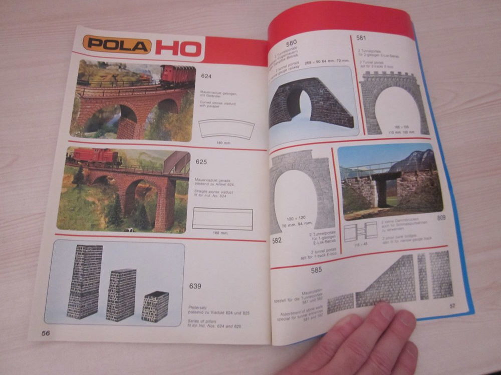 
Catalogue Pola 1977 rmod&egrave;les N et HO super rare mod&eacute;lisme Jeux / jouets