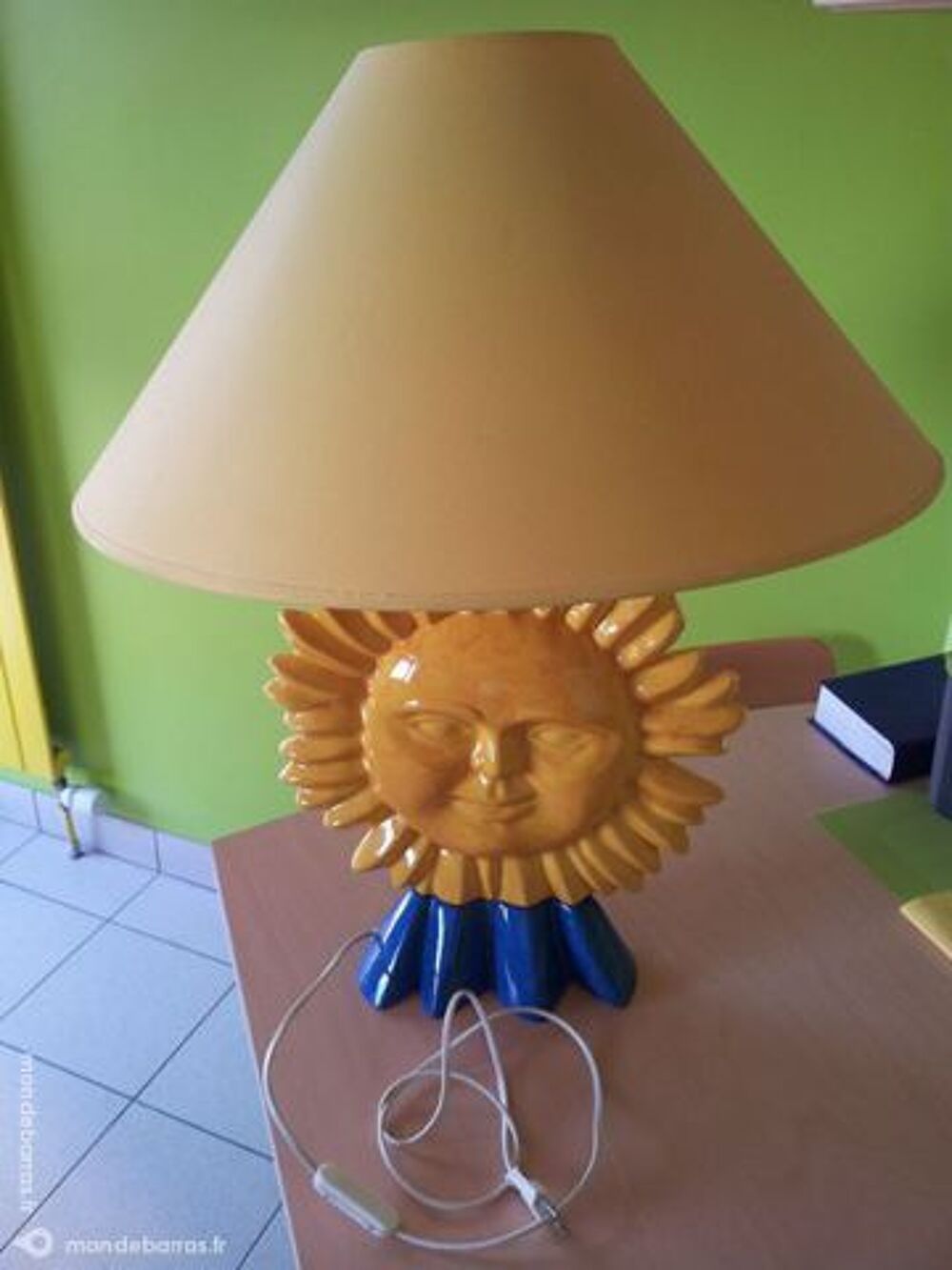 Lampe d&eacute;coration &quot;soleil&quot; Dcoration