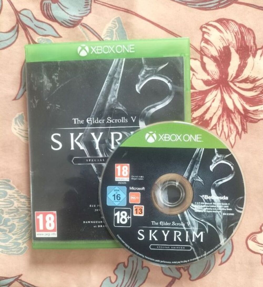 XBOX ONE SKYRIM THE ELDER SCROLLS 5 DLC SPECIAL EDITION Consoles et jeux vidéos