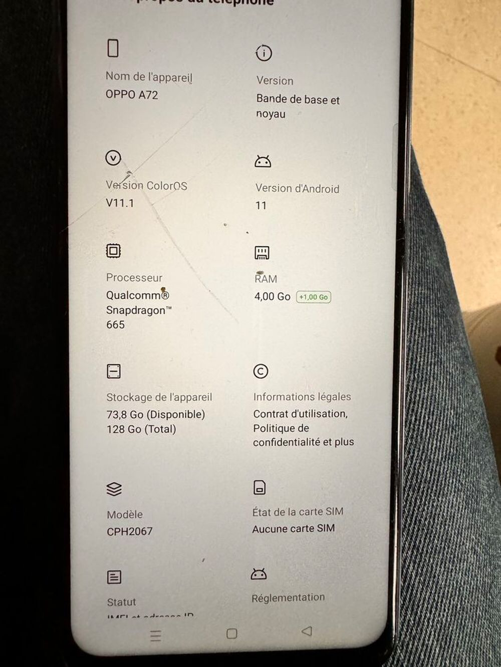 oppo a72 128go Téléphones et tablettes
