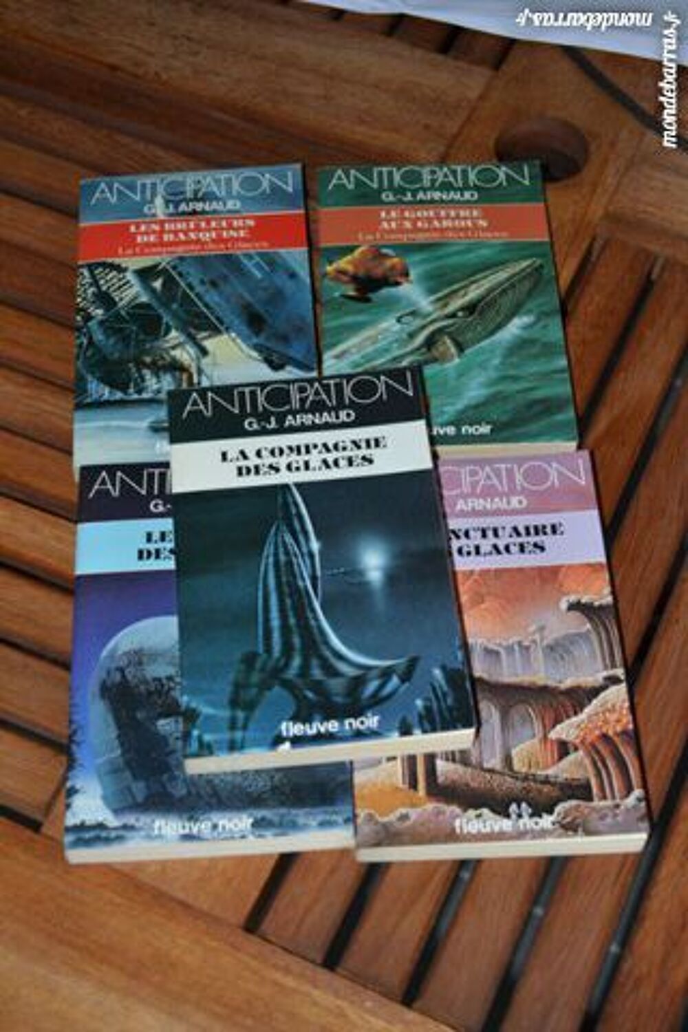 anticipation la compagnie des glaces GJ Arnaud Livres et BD
