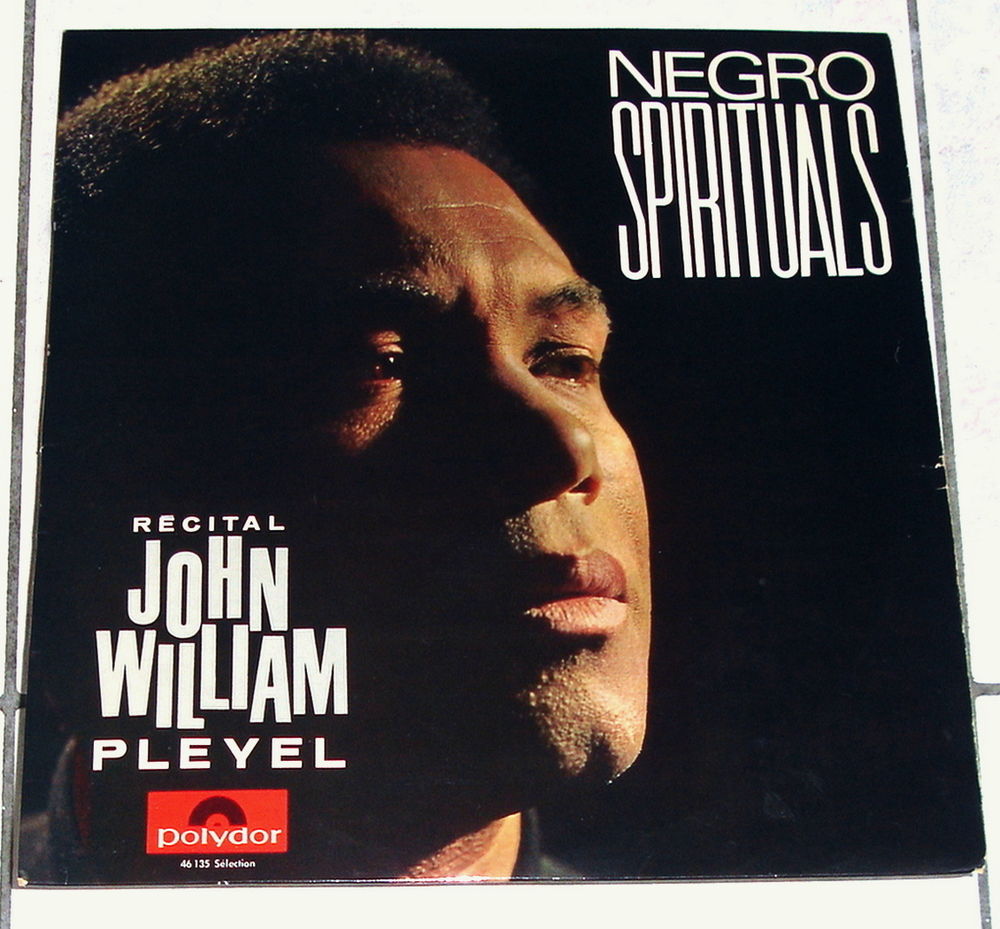 JOHN WILLIAM -33t R&Eacute;CITAL PLEYEL - NEGRO SPIRITUALS - BIEM CD et vinyles