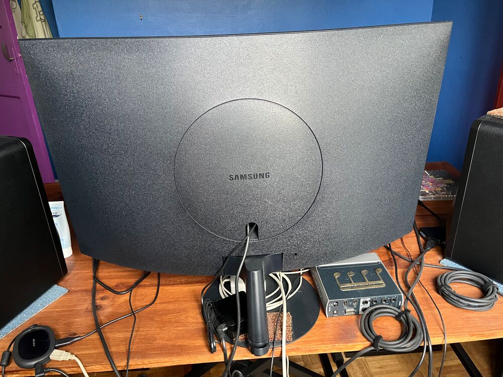 Ecran Samsung C32T550FDR incurv&eacute; 32" Photos/Video/TV